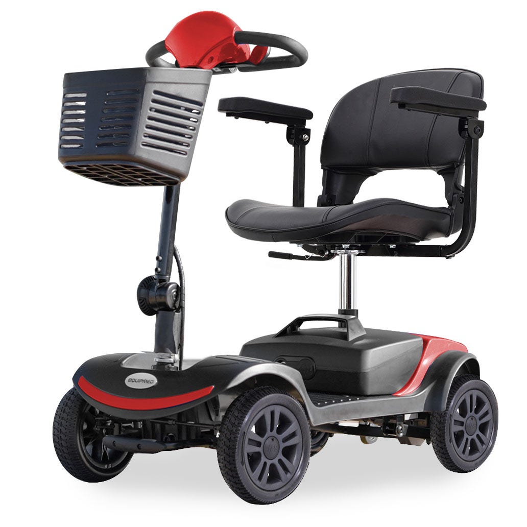 Equipmed SmartRider Electric Mobility Scooter Portable Folding 25km