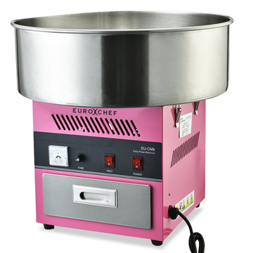 EuroChef 52cm Commercial Cotton Candy Machine 1000W