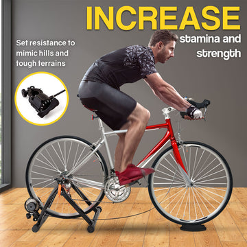 PROFLEX Indoor Bike Trainer Magnetic Resistance Stand 6 Levels