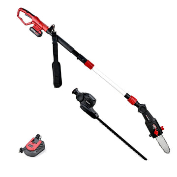 Baumr-AG 20V Cordless Pole Saw and Hedge Trimmer Combo Kit