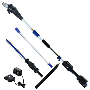 PowerBlade 20V Cordless Pole Saw and Hedge Trimmer Combo Kit