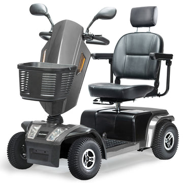 Equipmed VentureCruise XXL Mobility Scooter 30km Range 180kg Grey
