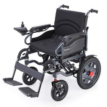 Equipmed Electric Folding Wheelchair XL Bariatric 52cm Seat 20km Range