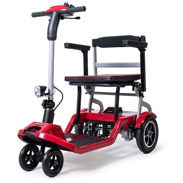 Equipmed PacerLite Ultra-Lightweight Mobility Scooter 19kg Red