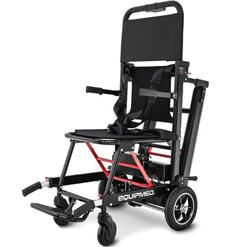 Equipmed Electric Stair Climbing Wheelchair 169kg Aluminium Alloy Foldable