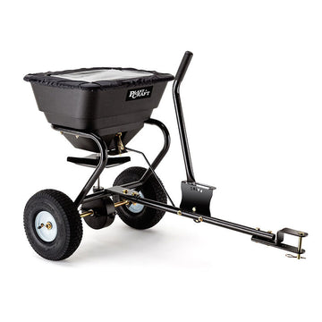Plantcraft 30kg Tow-Behind Broadcast Spreader Poly Hopper 4m Spread