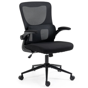 FORTIA Ergonomic Mesh Office Chair with Adjustable Recline Black