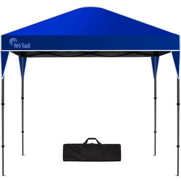 Red Track Ultra Compact Folding Gazebo 3x3m Navy Blue