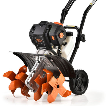PlantCraft 46cc 4-Stroke Garden Cultivator Tiller 15" Petrol