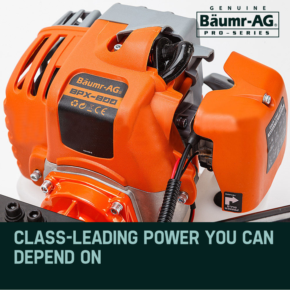 Baumr-AG 75cc Pro-Series Post Hole Digger with 3 Augers