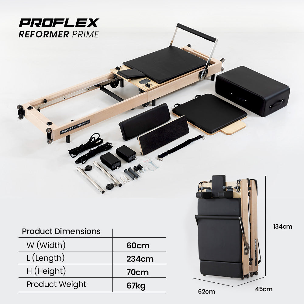 Proflex Wooden Pilates Reformer Machine