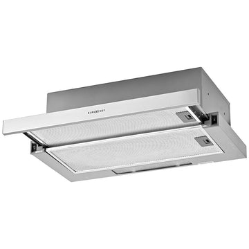 EuroChef 60cm Slideout Rangehood Stainless Steel 330m3/h