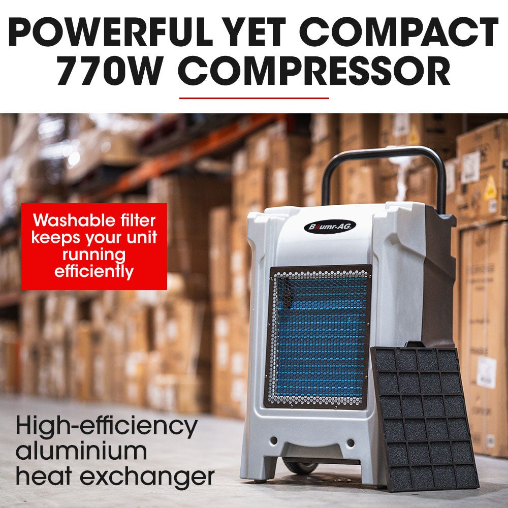 Baumr-AG 90L/day Commercial Dehumidifier