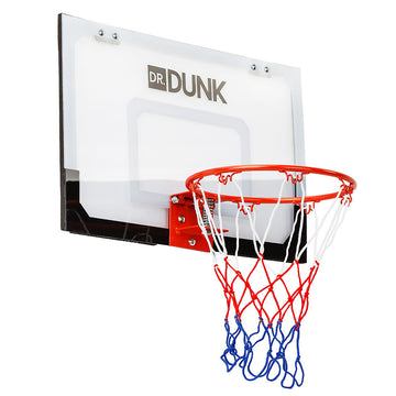 Dr.Dunk Indoor Mini Basketball Hoop Door Mounted with Pump and Ball