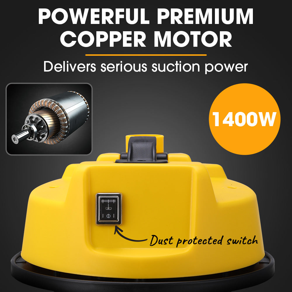 Unimac 20L Wet and Dry Vacuum 1400W
