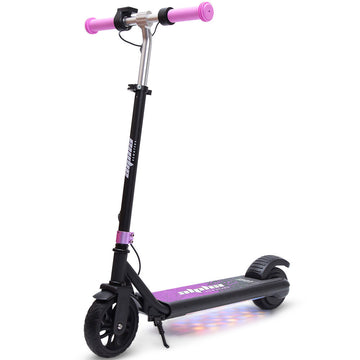 Alpha Edge Electric Scooter for Kids Teens 16km/h Bluetooth LED