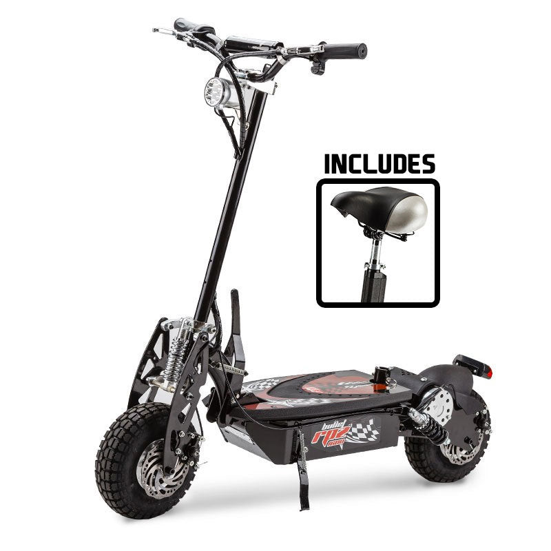 Bullet RPZ1600 Electric Scooter 1000W 50km/h 35km Range Black