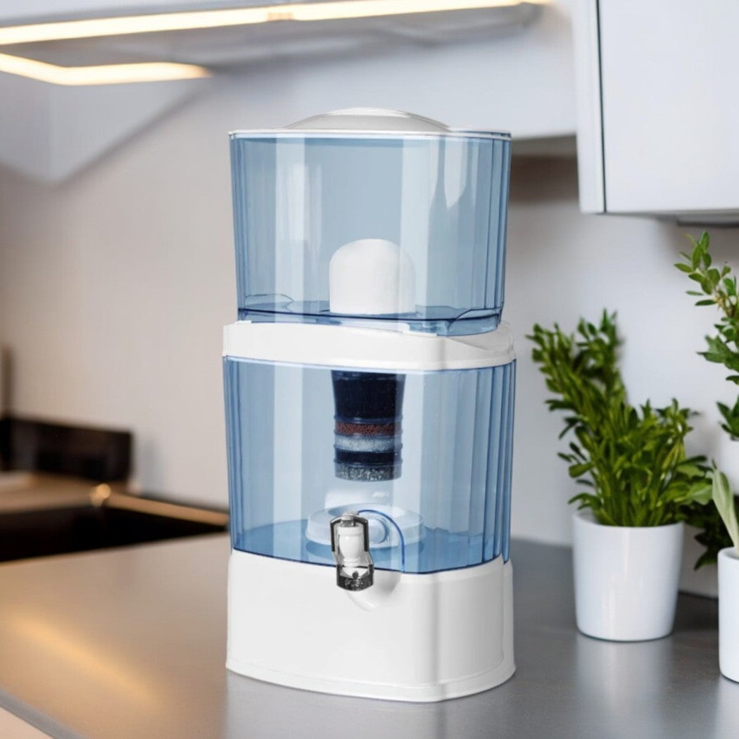 Vortaz 24L Benchtop Water Filter Alkaline Mineral 8 Stage