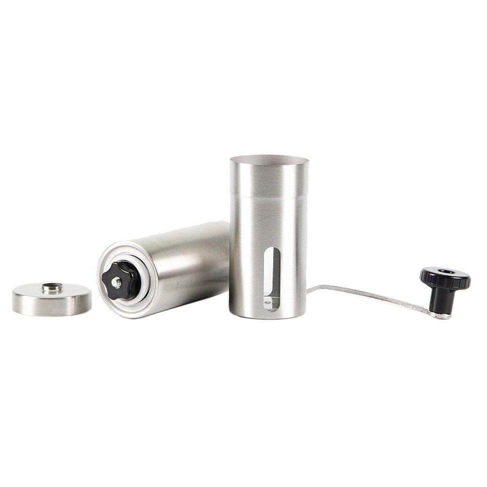 Coffee Grinder Ceramic Burr Hand Crank Stainless Steel