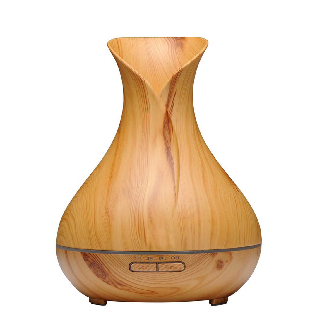Essential Oil Aroma Diffuser Ultrasonic Mist Humidifier Wood Grain 400ml