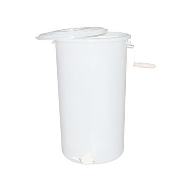 2 Frame Manual Honey Bee Extractor Food Grade Plastic 40cm