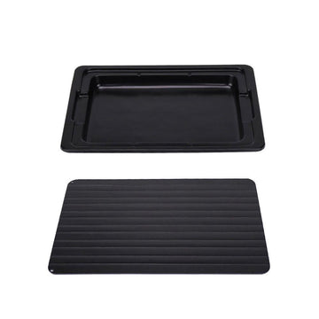 Fast Defrosting Meat Tray Aluminium Medium FDA Approved