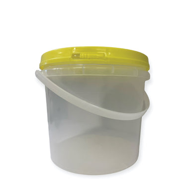 Honey Bucket 2.2L Food Grade Storage Container Tamper Lid 10 Pack