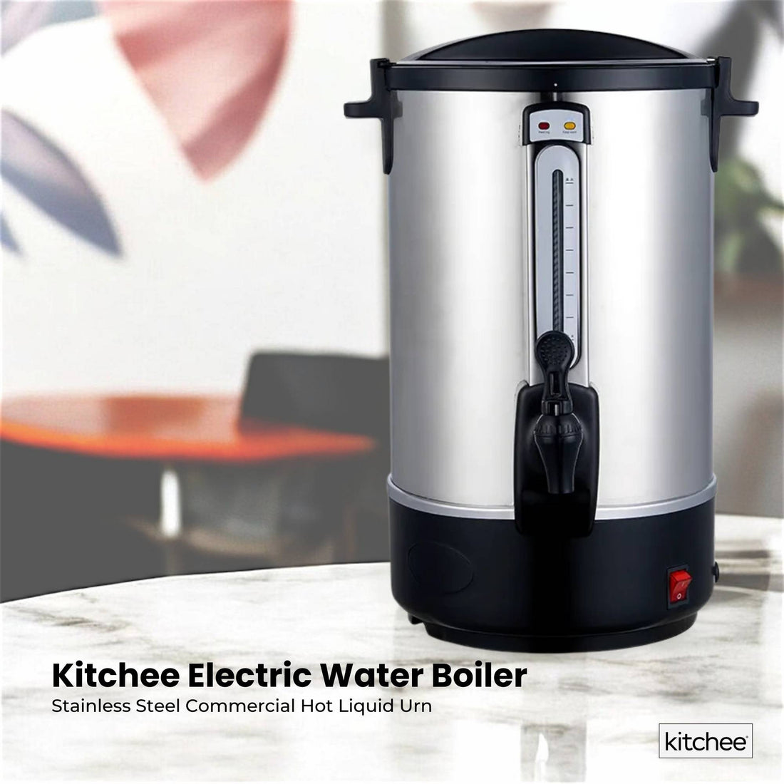Kitchee Hot Water Urn 15L Stainless Steel
