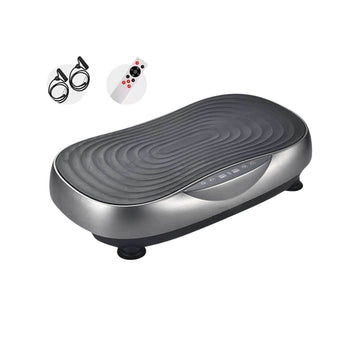 Social Hike Vibration Plate with Resistance Bands Pink