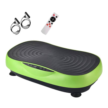 Social Hike Full Body Vibration Plate Machine 99 Speed Levels Green