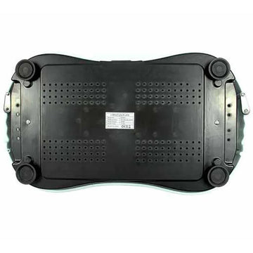 Social Hike Vibration Plate with Hand Grip Handles Red