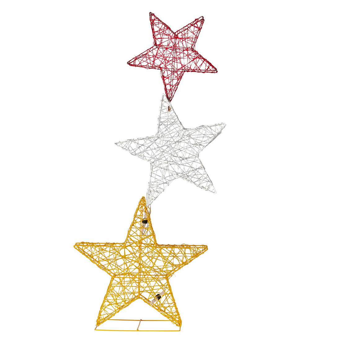 Christabelle LED Triple Star Christmas Display 120cm