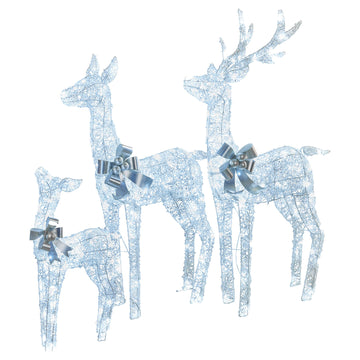 Christabelle LED Reindeer Display Set 3 Piece