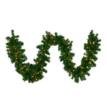 Christabelle LED Christmas Garland Warm White 2.7m