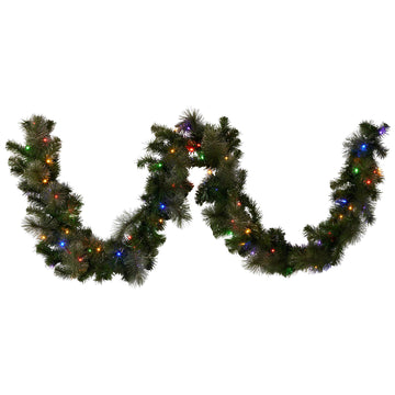 Christabelle LED Christmas Garland Gold 2.7m with Timer