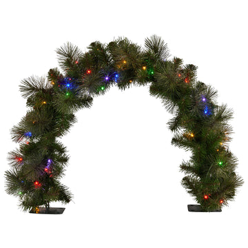 Christabelle Tabletop Christmas Archway Garland 60cm