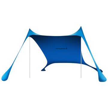 Wallaroo Beach Tent Canopy Sunshade UPF 50+ Blue 2m