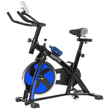 Powertrain Heavy Flywheel Spin Bike Cardio Training Blue