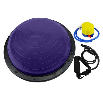 Powertrain Fitness Yoga Balance Ball Core Trainer 58cm Purple