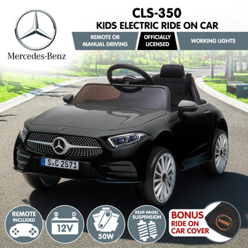 Kahuna Mercedes Benz CLS 350 Ride On Car 12V Black