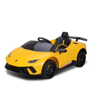 Kahuna Kids Electric Lamborghini Ride On Car Remote Control Yellow