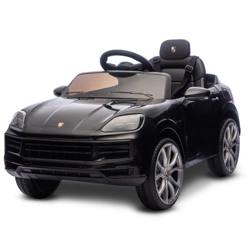 Kahuna Licensed Porsche Cayenne E Hybrid Kids Ride On Car Black