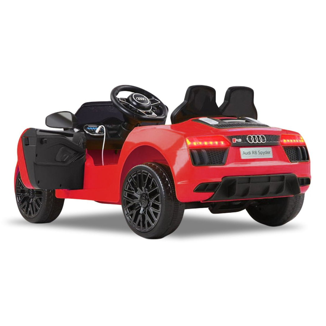 Kahuna Audi R8 Spyder Kids Electric Ride-On Car Red