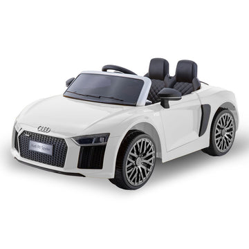 Kahuna Audi R8 Spyder Kids Electric Ride-On Car White