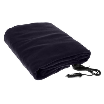 Laura Hill Electric Car Blanket Blue Fleece 150 x 110cm