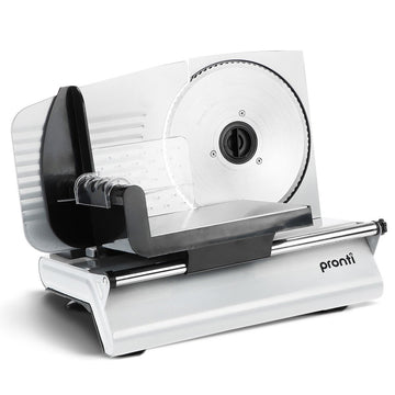 Pronti Meat Slicer with Dual Stainless Steel Blades 200W