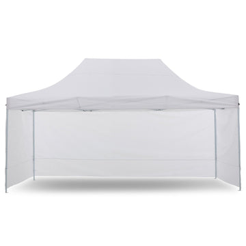Wallaroo Pop Up Marquee Gazebo 3x4.5m White Water Resistant
