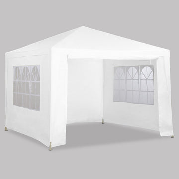 Wallaroo Gazebo 3x3m White Water Resistant Outdoor Event