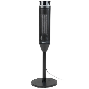 Pronti Electric Tower Heater 2000W Ceramic Portable with Remote Black