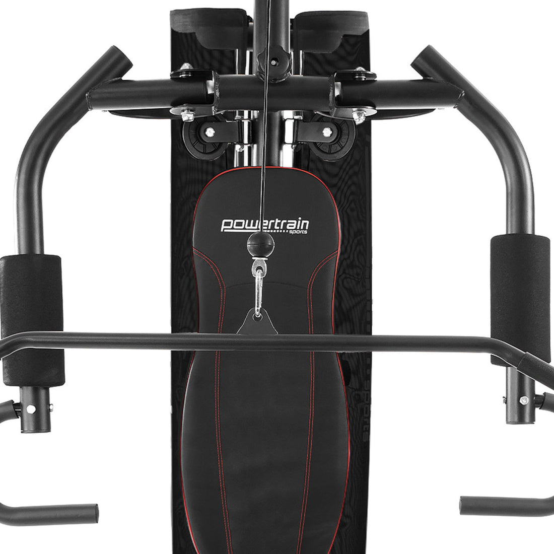 Powertrain Multi Station Home Gym 68kg Weights Preacher Curl